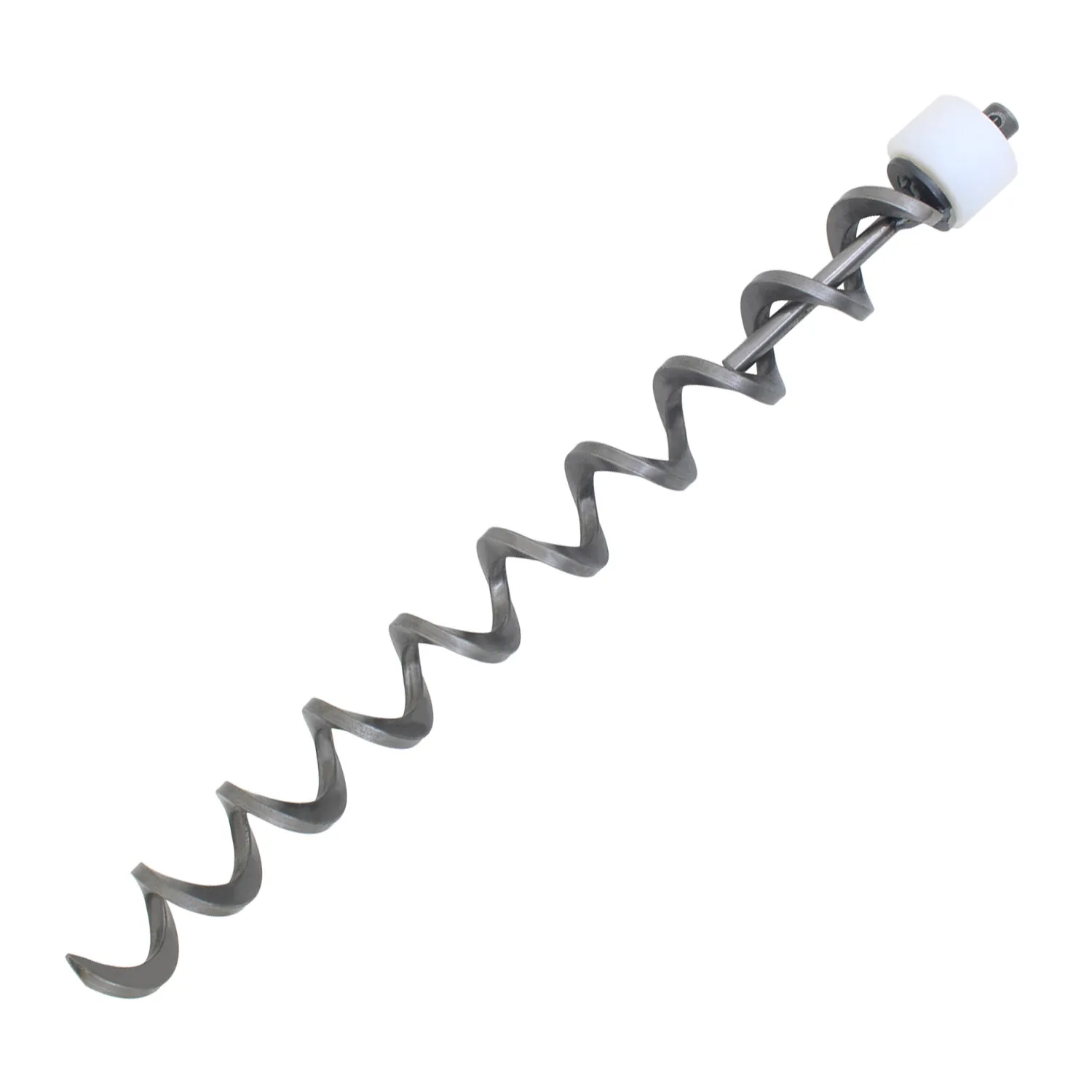 Outdoor Wood Pellet Oven Igniter Auger Part, 43cm Iron Feeding Screw With Bushing Short‑Screw Spare Accessory 1‑Piece