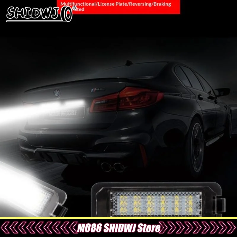 

Светодиодные фонари подсветки номерного знака для автомобилей Seat Leon, Altea, Superb, 4, 5, MK7