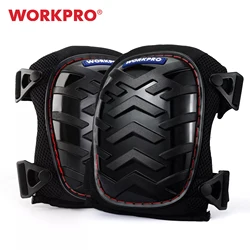 WORKPRO 1 Pair Gel Knee Pads EVA Adjustable Straps Padding Professional Protective Gears for Garden Working Protection Equipment