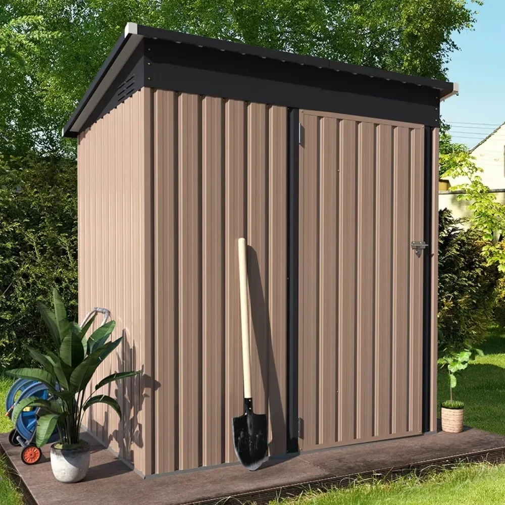 

Outdoor Storage Shed, 5' X 3' Outdoors Storages Sheds, Small Metal Sheds, Outdoor Storage Shed