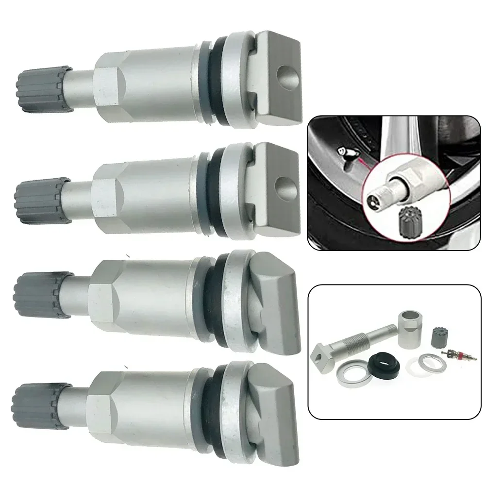 4Pcs For BMW For Honda For Mazda TPMS Tire Valves Tubeless Valve Tyre Pressure Sensor Valve Stem Repair Kit Accessories