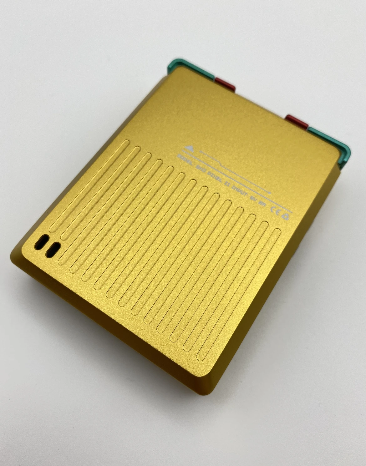 GKD Pixel 2 Mini Open Source Retro Handheld Console CNC Metal Keychain Pocket Game Player 2.4 Inch IPS Screen Support GBA