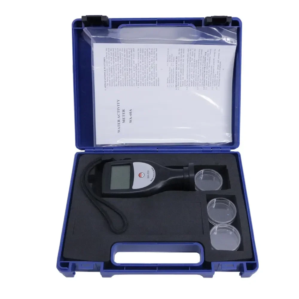 New Handheld Water Activity Meter Tester WA-60A With Data Adapter With Software
