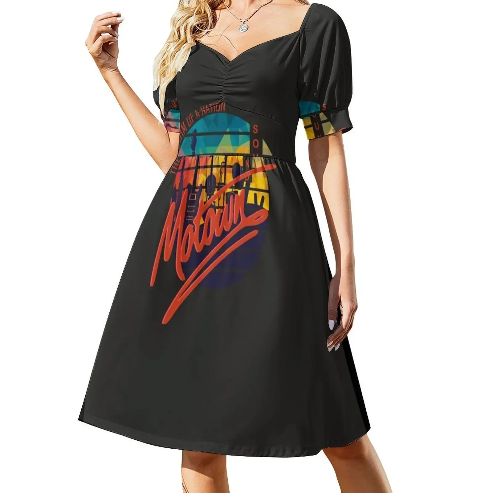 Motown Classic T-Shirt ชุดเดรสแขนกุด ชุดเดรสสุภาพสตรี 2025 ชุดเดรสฤดูร้อน ชุดงานกาล่า