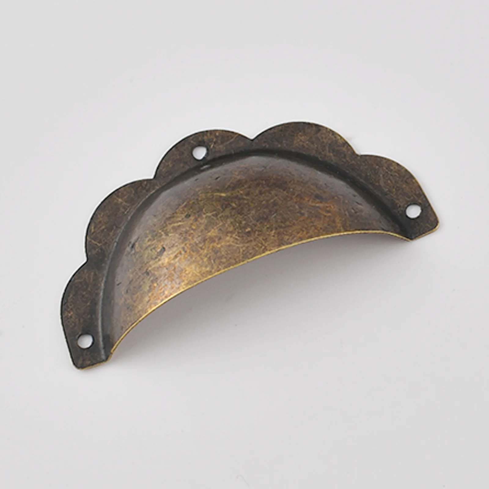 New Chinese Retro Drawer Handles Chinese Medicine Cabinet Furniture Wardrobe Door Handle Hardware Wholesale Bronze Shell Handle