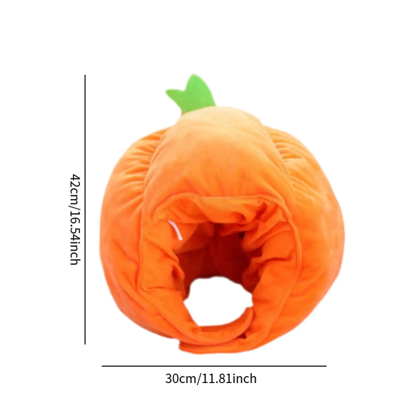 หมวกทรงฟักทองน้ำหนักเบาอุปกรณ์ประกอบฉากคอสเพลย์สำหรับของขวัญปาร์ตี้