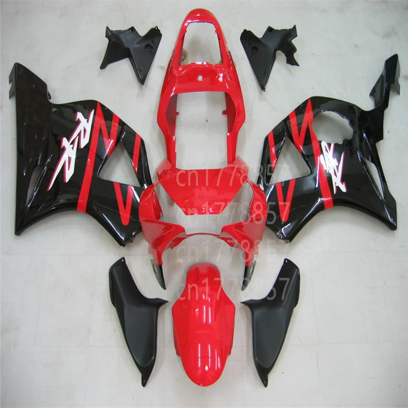 Fairing Kit Fit For HONDA CBR954RR 2002-2003 CBR954RR 02-03 red black ABS Injection motorcycle cover  Accessories Set