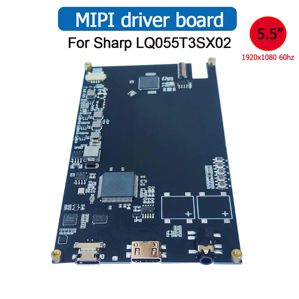 MIPI driver board for Sharp Lq055t3sx02 5.5