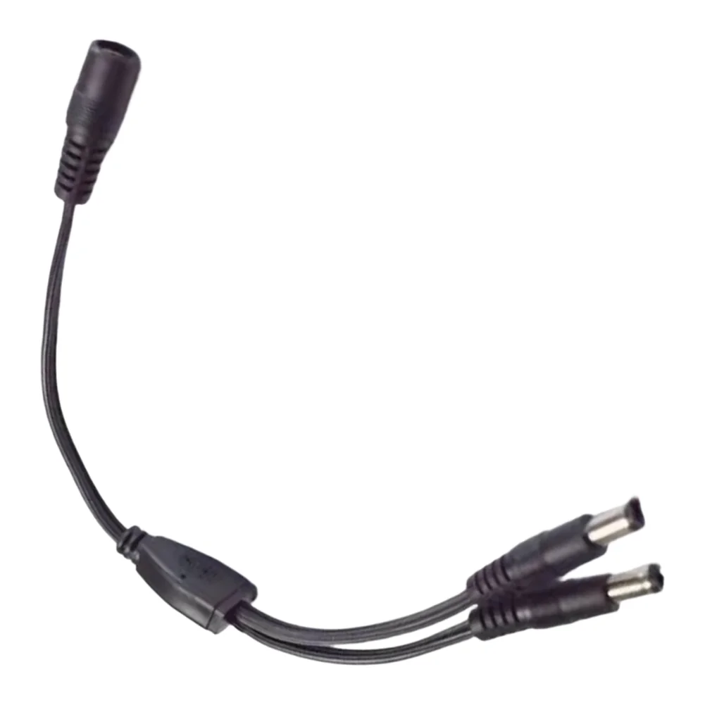 12V 15A DC Splitter Cable with Dual Male Outputs Designed for Secure Connection and Consistent Power Delivery to Two Devices