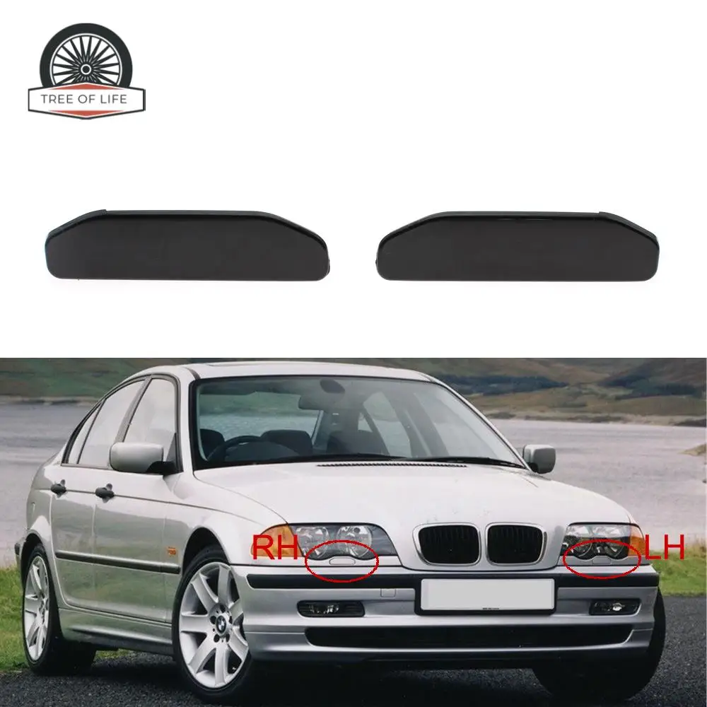 61677066842 61677066841 For BMW 3 Series E46 Limo Touring 1998 1999 2000 2001  Front Bumper Headlight CLEANING SPRAY NOZZLE CAP