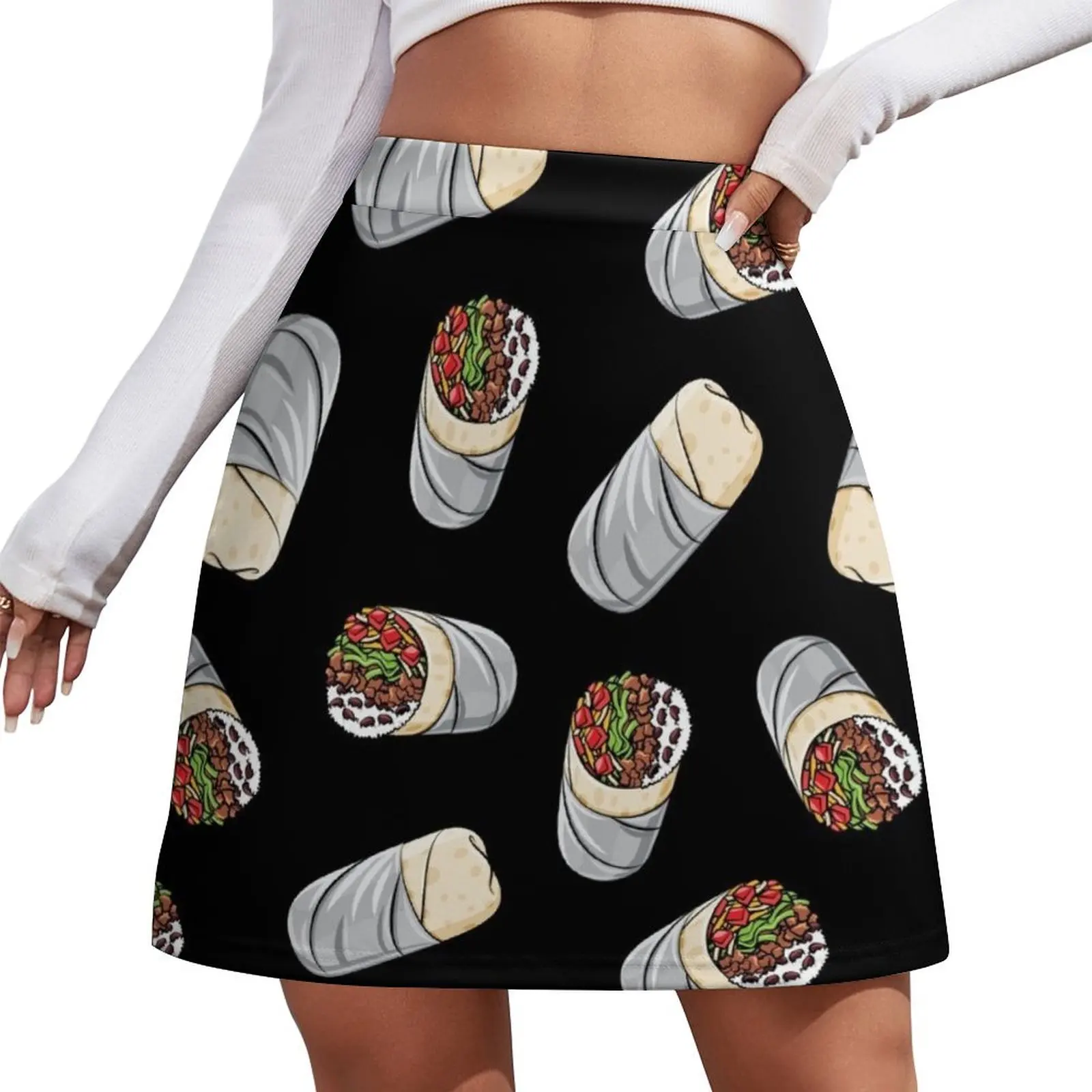 

Burritos tex-mex - foodie gear Mini Skirt Clothes for summer Women's clothing