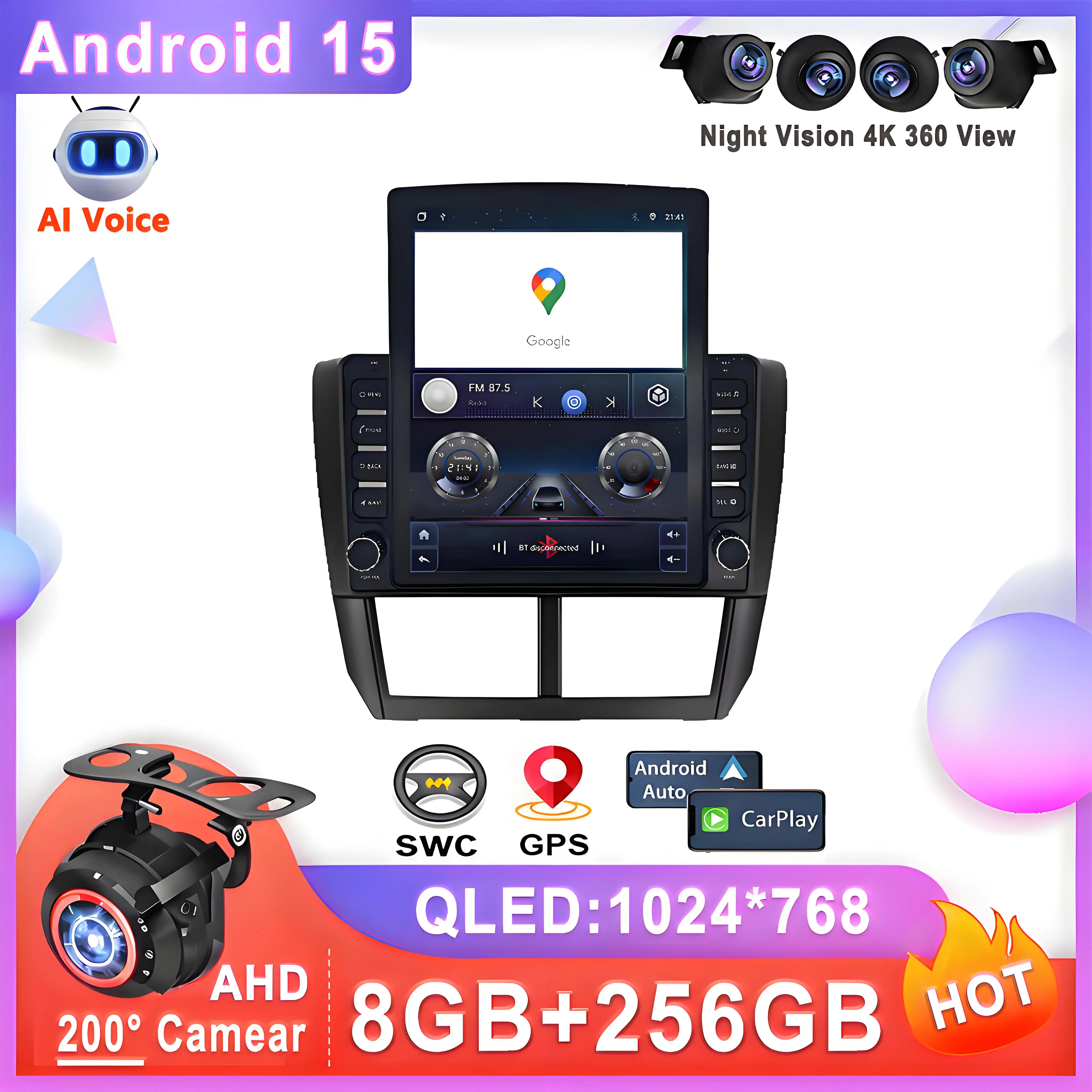 9.7 Inch For Subaru… - image