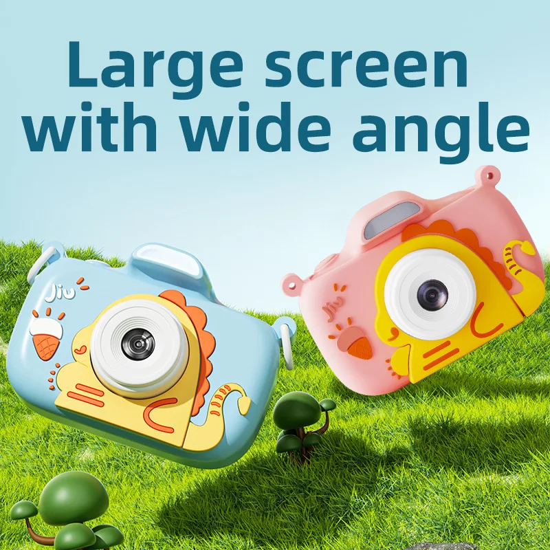 

Kids Cameras Mini Digital Dual Camera Selfie Children Toy Camera With Flash 32G Card Boys Girls Outdoor Photography Toys Gifts