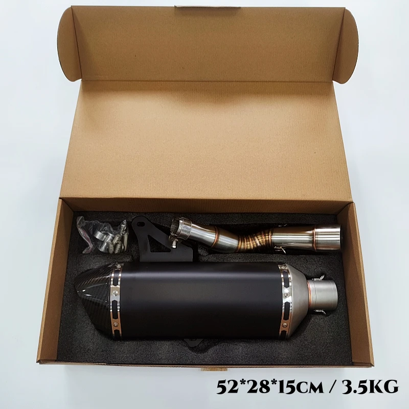 قطع غيار الدراجات النارية الصينية عالية الجودة JPM GT300S مجموعة ماسورة عادم الدراجة النارية كاتم صوت من الفولاذ المقاوم للصدأ #6