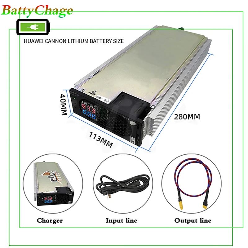 Modified High-power  R4875G1 Adjustable Charger R4850G2 Lithium Battery Lead-acid Charger