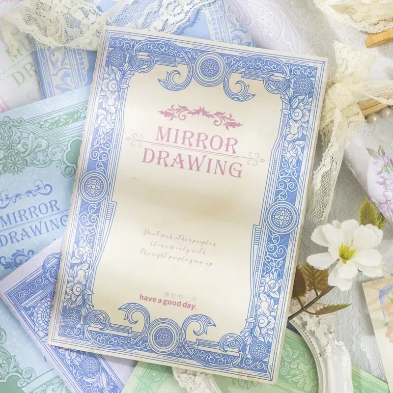 

15-лицевая маленькая свежая декоративная бумага для журнала мусора и альбома «сделай сам». Товары для рукоделия, канцелярские товары для заметок и украшение страниц.