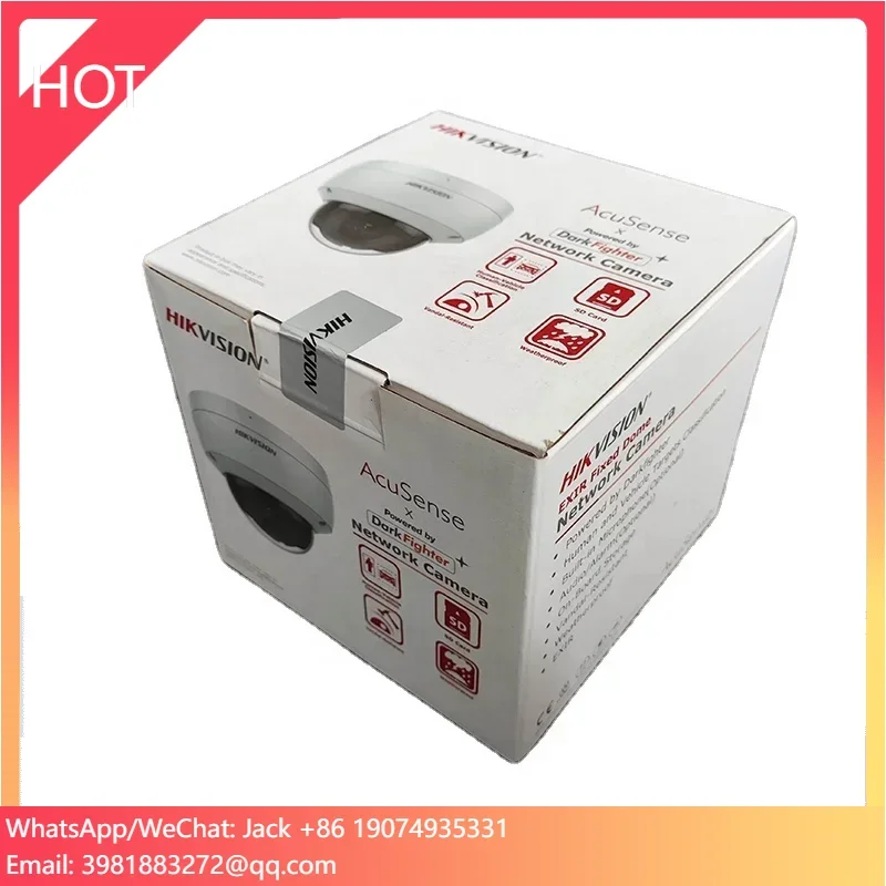 Hik IP-camera 8MP DS-2CD2186G2-ISU/SL 4K IP-camera AcuSense Darkfighter IP67 Outdoor-in microfoon Home Security Protection Camera IPC