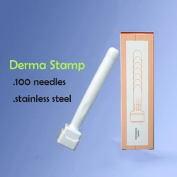 100 pin derma stamp facial roller, 0.25mm facial care massage tool