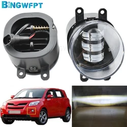 DRL LED Fog Lamp For Toyota Urban Cruiser 2009 2010 2011 2012 2013 BINGWFPT Fog Lights Headlights Assembly