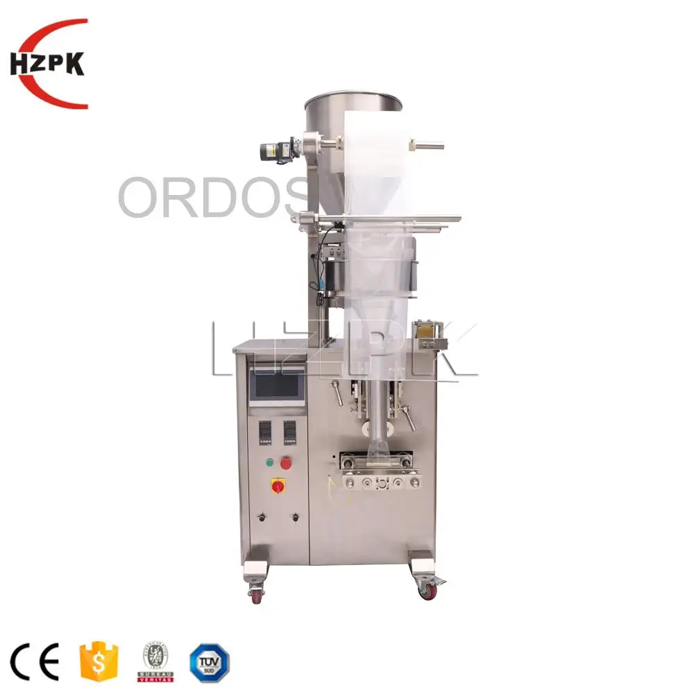 Vertical Auto Small Tea Spice Pulses Grain Nuts Plastic Poly Packet Pouch Packing Machine Price