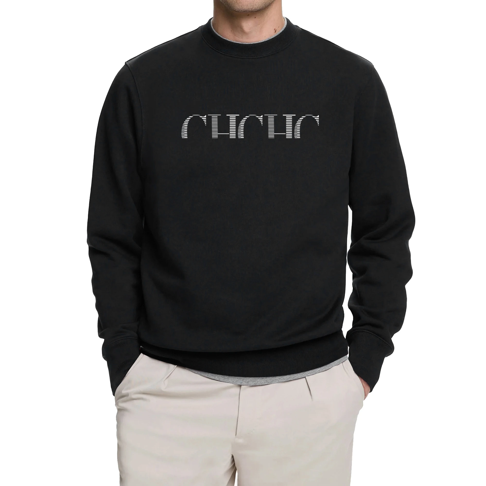 CHCH New Casual Sweatshirts Men Hoodies 2024 Pullover Streetwear Solid Hoodie Basic Crewneck Hoody Hoodies