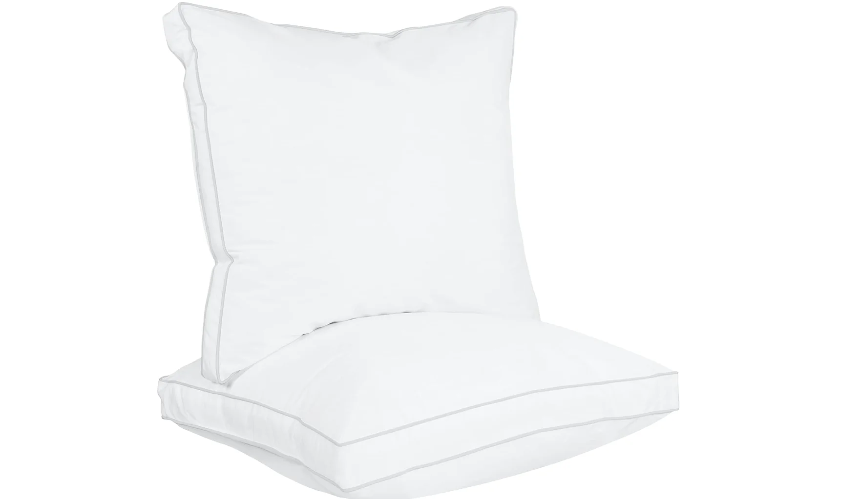 

Utopia Bedding Bed Pillows for Sleeping European Size (White), Set of 8, Cooling Hotel Quality, Gusseted Pillow for Back, Stomac