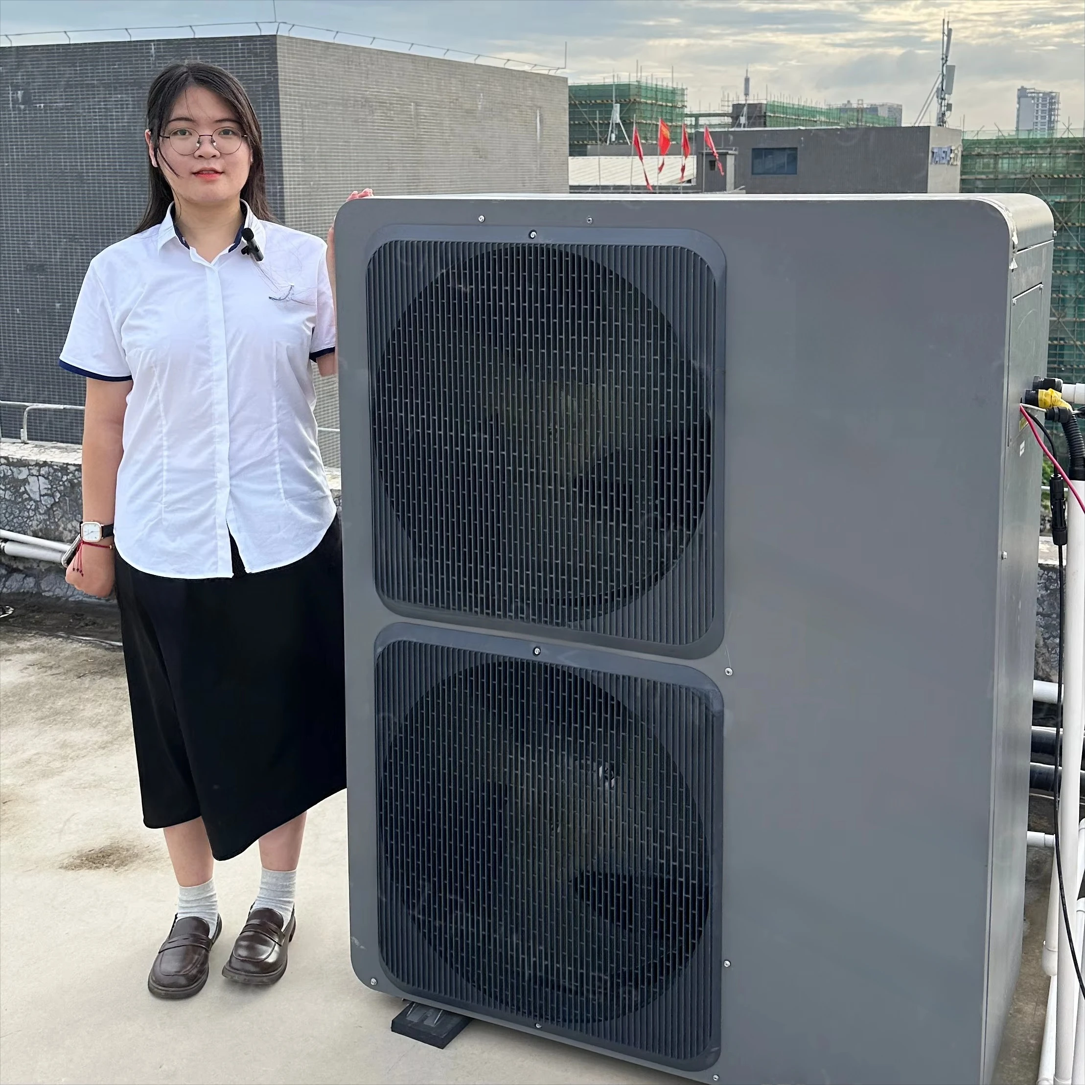 CE ErP A+++ R32 Wifi 10kw 20kw 23kw 30kw 40kw Monoblock Air Source Air to Water Heat Pump EVI DC Inverter Heat Pump for heating