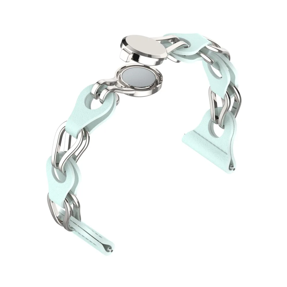 18 مللي متر 20 مللي متر 22 مللي متر الفرقة لهواوي GT4 5 6 41/46 مللي متر GT5pro 42 مللي متر حزام مغناطيسي ل Amazfit Bip5 6 غالاكسي ساعة 7 6 5 4 النساء سوار #5