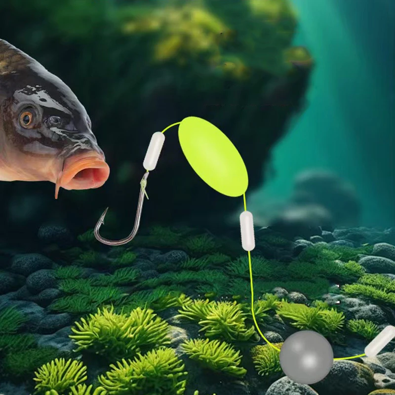 

Surf Fishing Fishhook Rig with Floats Versatile Setup for Saltwater and Freshwater Complete Fishing Gear for Anglers