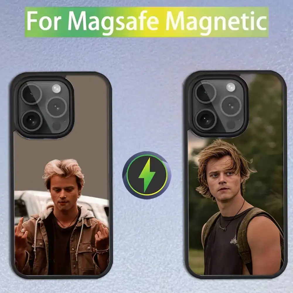 

Крутой чехол для телефона JJ M-Maybank для iPhone 17,16,15,14,13,12,11,Pro,Max,Plus,Mini,SE4,E,магнитный для Magsafe Wireless