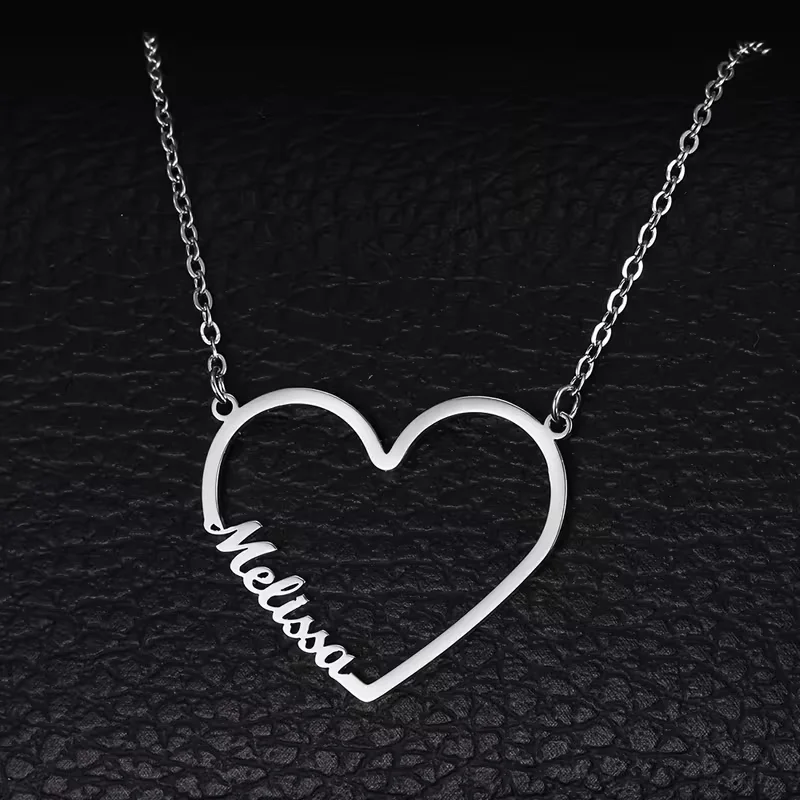 Custom Interlocking Heart Name - đánh giá và giá Making Custom Jewelry