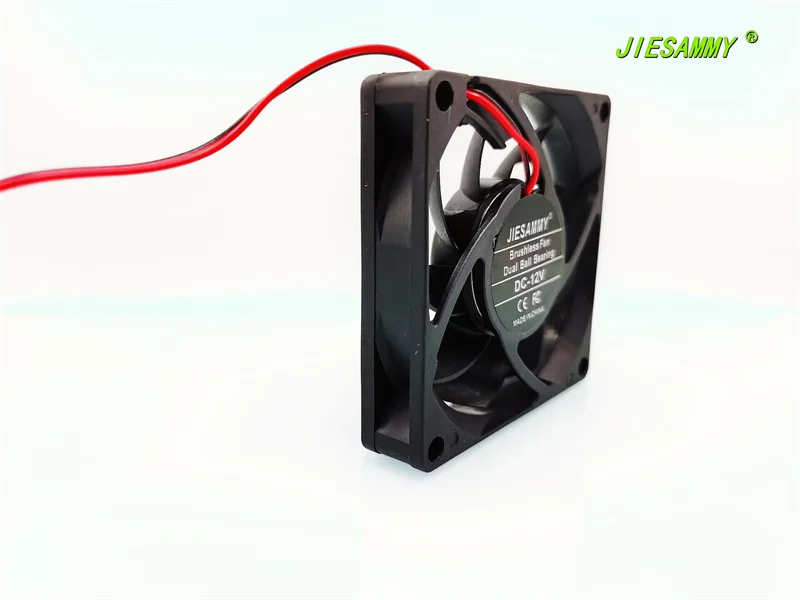 JESAMMY doppio cuscinetto a sfere 7015 24V 12V 5V DC BRUSHLESS 7CM INVERTER CHASSIS raffreddamento FAN70 * 70*15MM