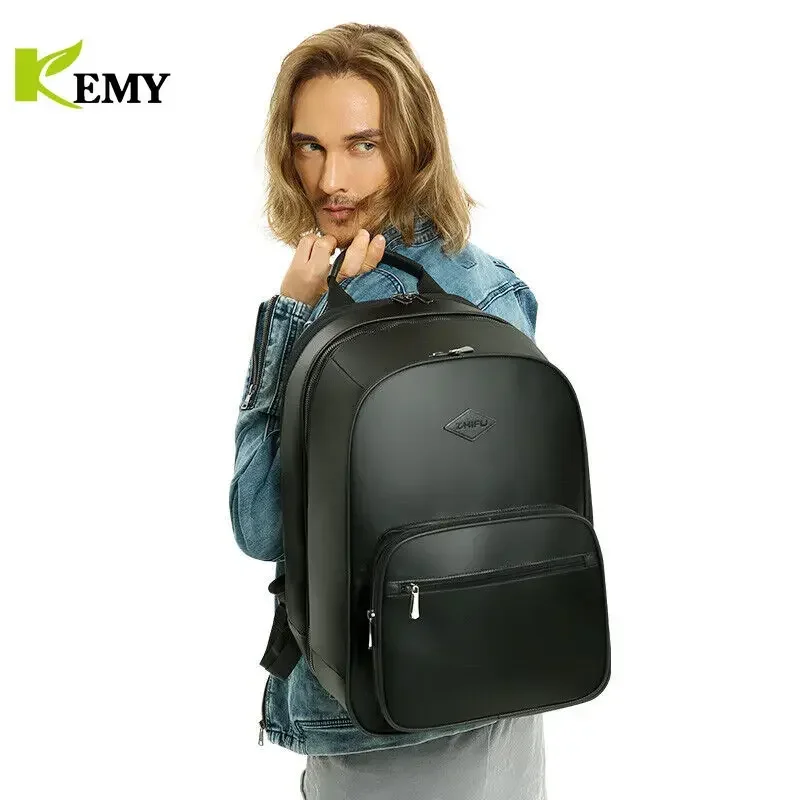 

Kemy Anti-Theft Backpack for 15.6-Inch Laptops Multifunctional Waterproof Business Shoulder Bag with Anti-Theft Features