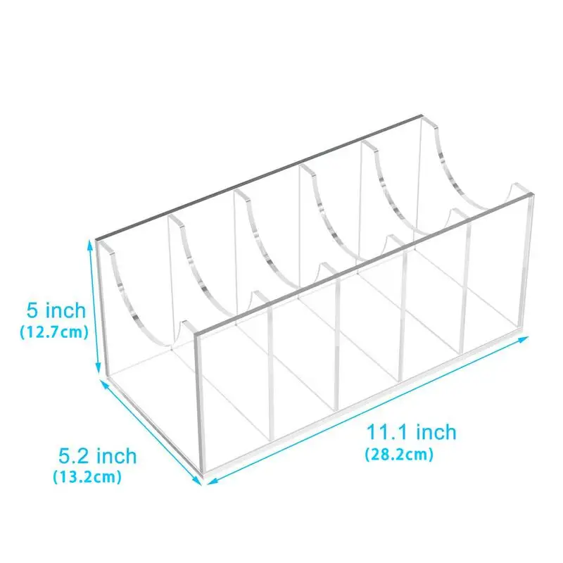 Clear Riem Organizer Acryl Riem Opberghouder Acryl Riem Opberghouder Vitrine Voor Riem Organisatie