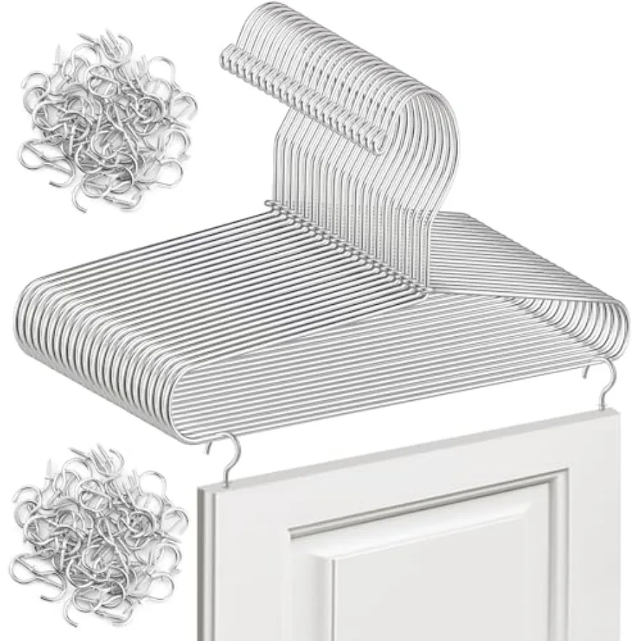 

30 Pack Cabet Door Patg Hanger Door Patg Brackets with 0 Pcs Zc Plated Metal Screw- Cup Hooks Pat Dryg Rack Panels Rack Pater T
