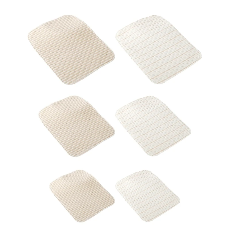 Cotton Baby Changing Pad  Leak proof & Slip resistant Diaper Mat Ensures a Safe & Dry Environment Washable Changing Mat