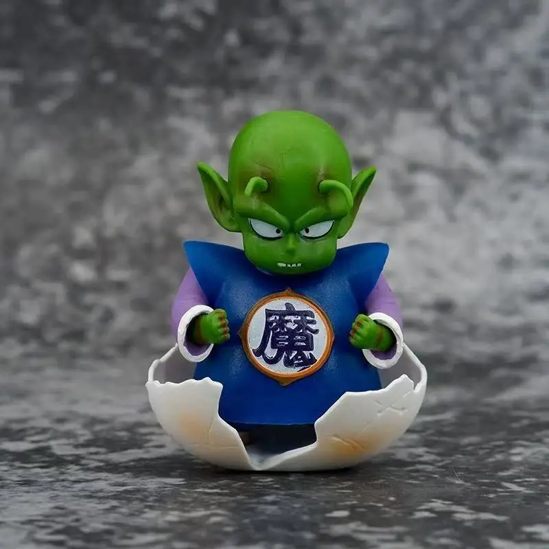 Dragon Ball Bick, Gran Rey Demonio, Bick Rompecabezas de Huevos, Estatua de Pequeño Bick de Infancia, Adorno Modelo Hecho A Mano