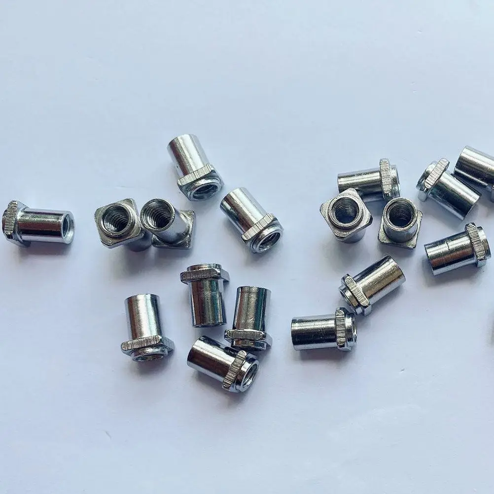 Drum Swivel Nuts 10 Pack Precision Iron Lug Replacement Parts for Floor Drum Smooth Stable Tuning