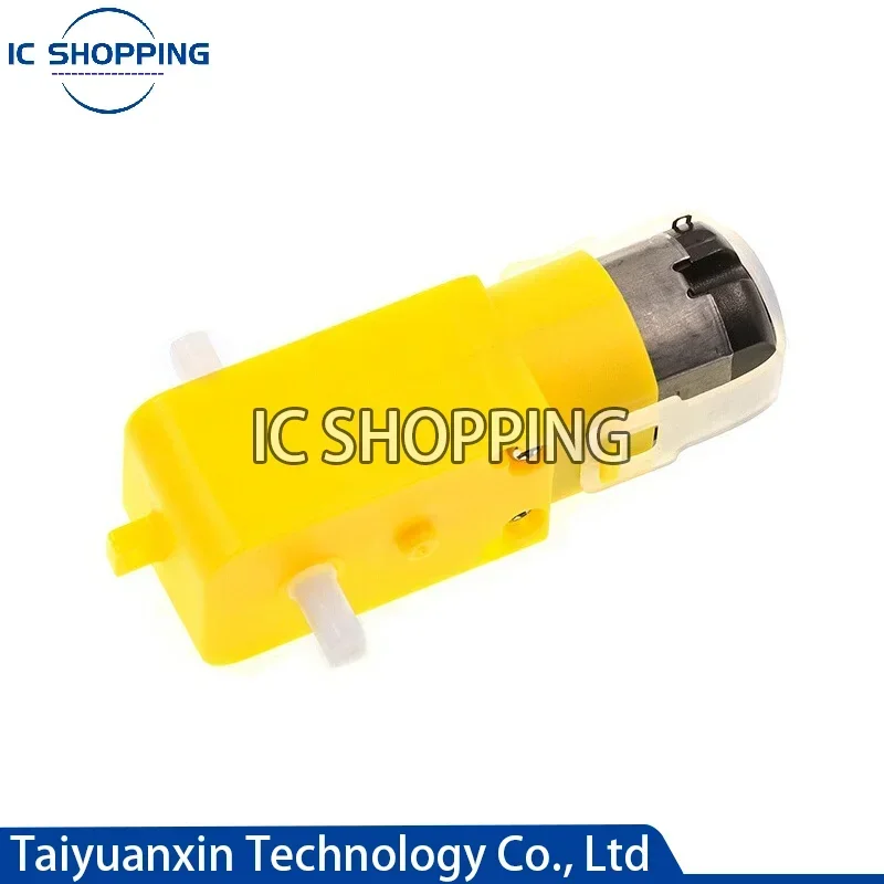 8-Pack TT DC Geared Motors 3V-6V Dual Shaft Magnetic Gearbox Motor For Arduino Smart Car Robot Projects