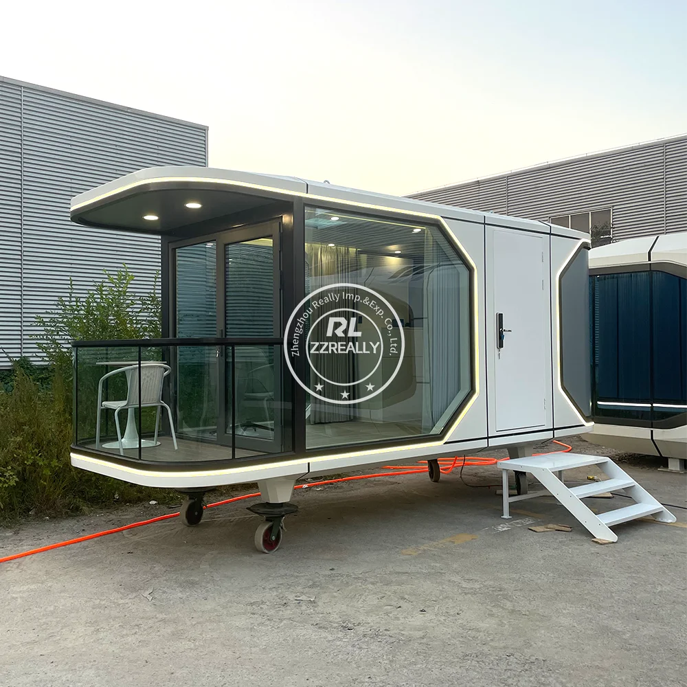 Prefab House Container Vessel Capsule House Space Capsule with Intelligent System Mobile Modular Homes