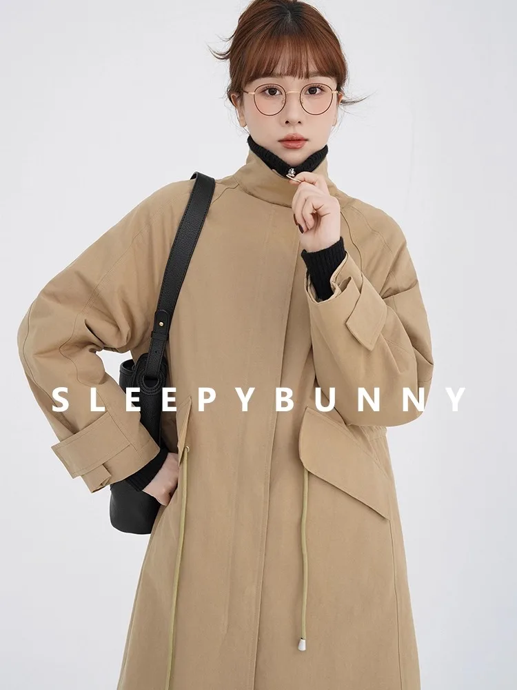

2-in-1 Detachable Parka Women Long Padded Windbreaker Coat Cotton Liner Casual Warm Japanese Style Streetwear for Autumn Winter