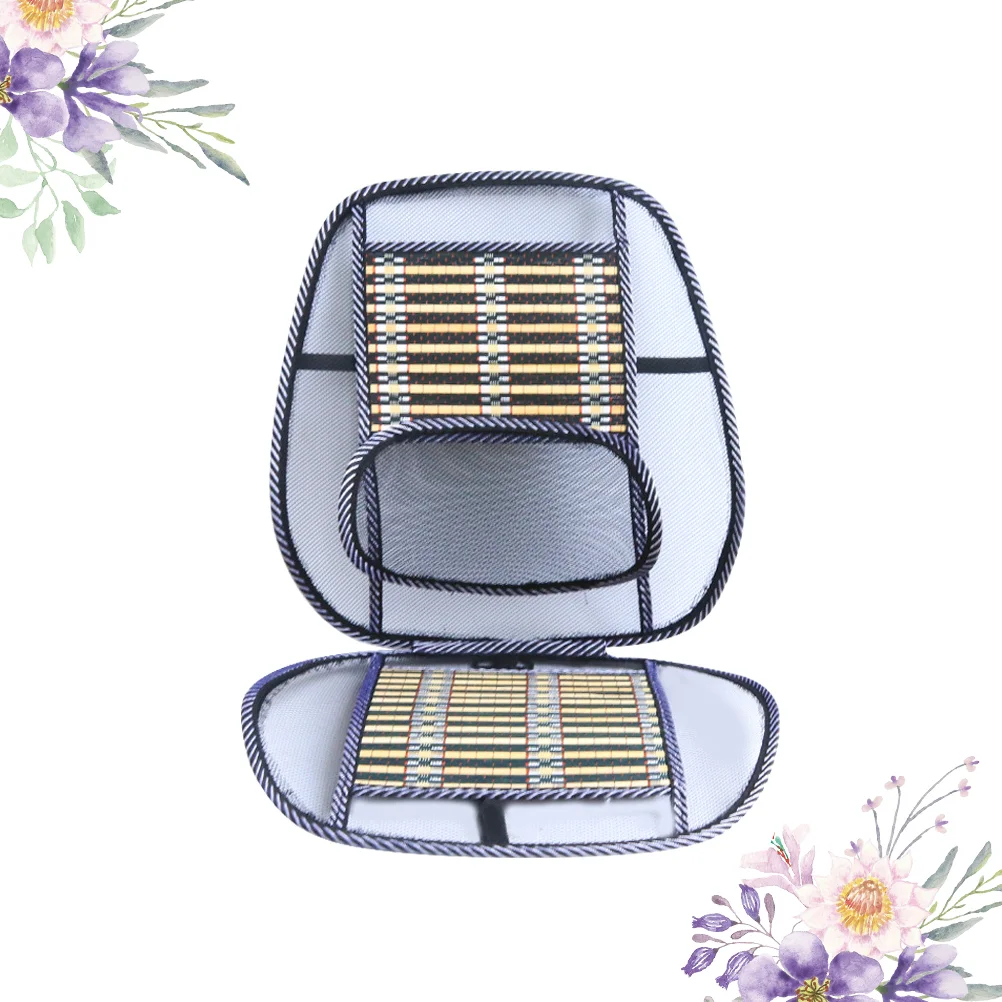 

Многофункциональная летняя подушка для автомобильного сиденья, дышащий коврик для домашнего сиденья, Проволочная крутая подушка для дома и автомобиля (черный)