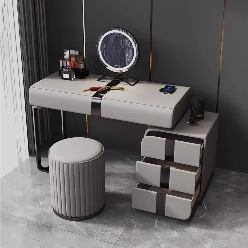 

# x Туалетный столик из итальянского дерева высшего качества и комод для минималистского туалетного столика в ванной комнате