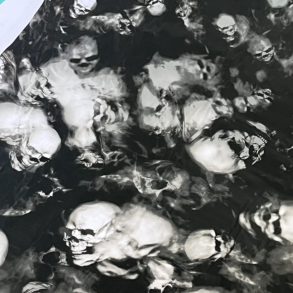 10M Length Hydrographic Films Corpse Sell Cloud Skull Water Transfer Printing Width 100cm Liquid Image Film