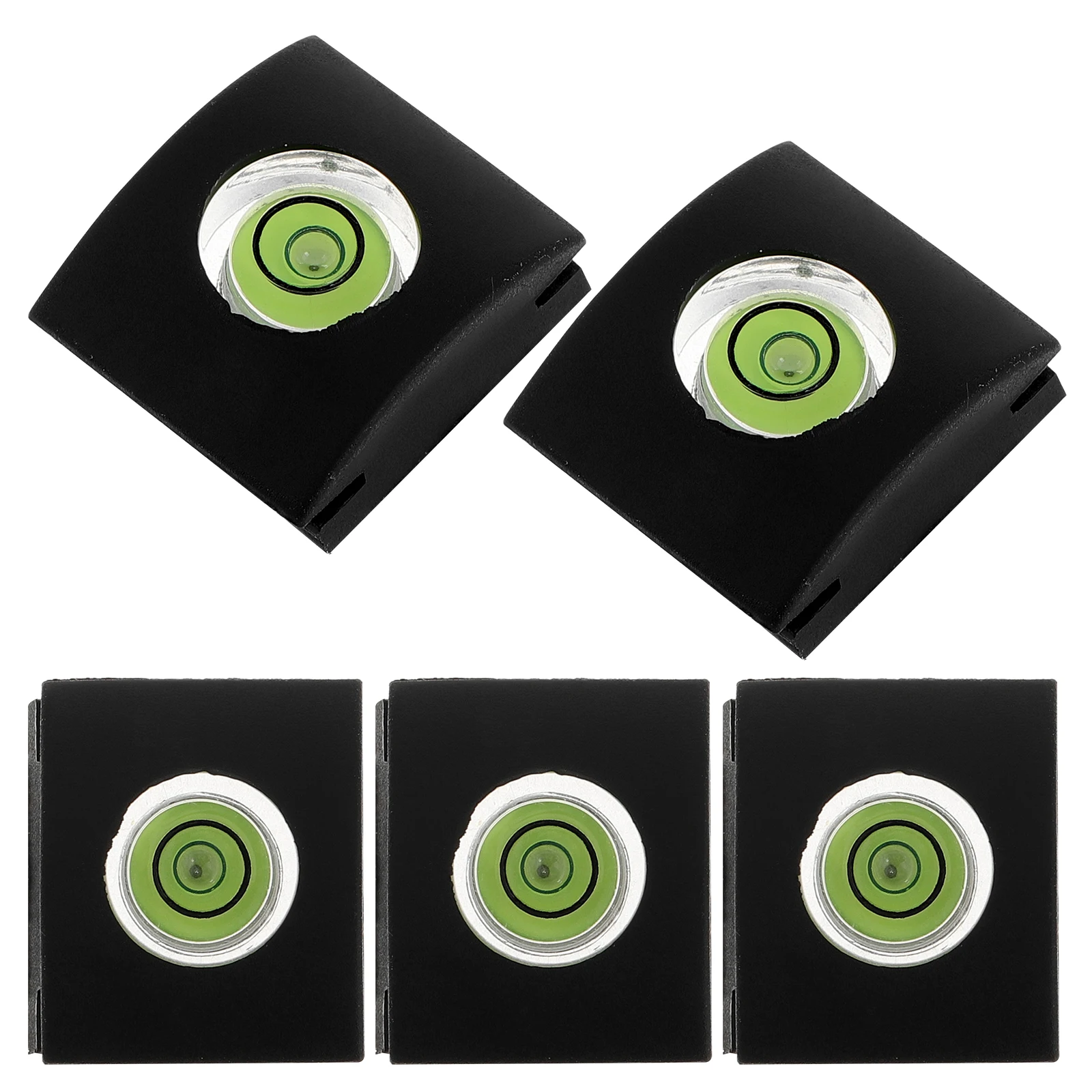 

5Pcs Camera Stabilizer Hot Shoe Protector Spirit Level Cover Digital Flashlight Accessory for Precise Leveling Photography