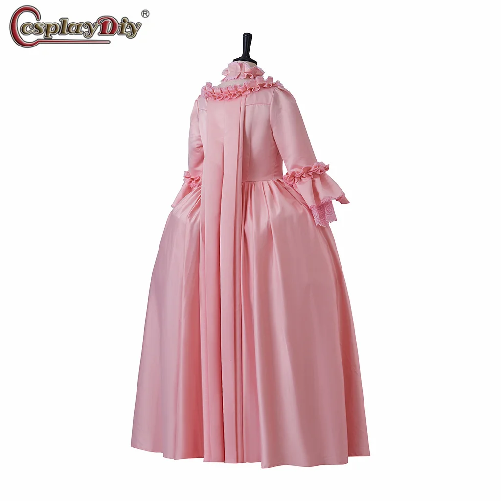 Marie Antoinette Robe une La Francaise 18ème siècle Rococo rose historique Robe de bal sac dos Robe Baroque Robe costume
