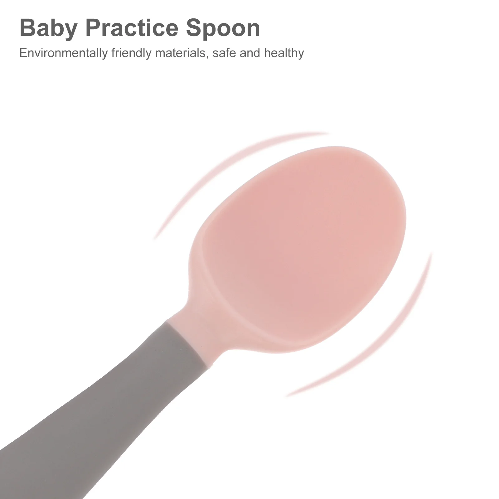 

Fork Spoon and Set Toddler Cutlery Spoons Forks Bendable Food Grade Feeding Training Pink Utensils Babies