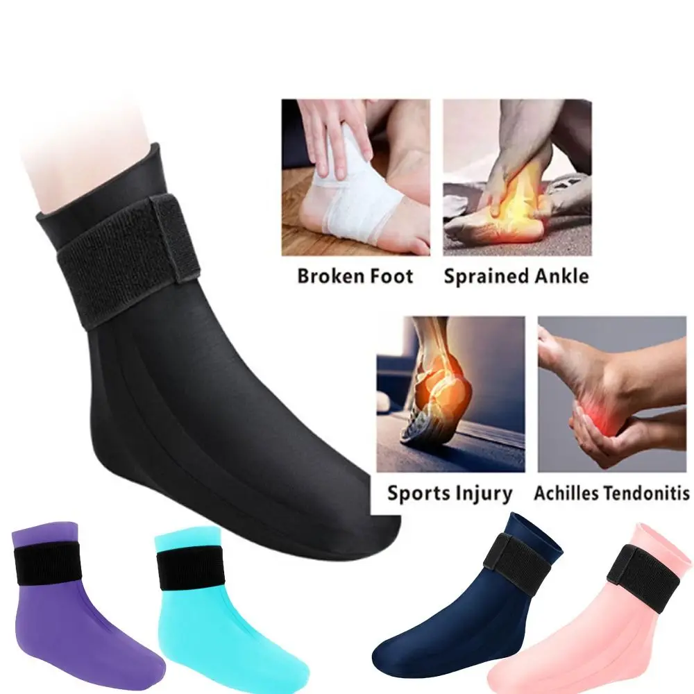 

Reusable Hot Cold Compress Socks for Ankle Pain Relief Arthritis Flexible Cooling Socks Elasticity for Plantar Fasciiti