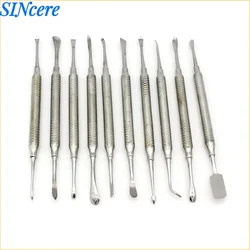 Dental Implant Periosteal Elevator Double Ends Reflecting Retracting Splitter Separator Dental Implant Sinus Lift Instruments