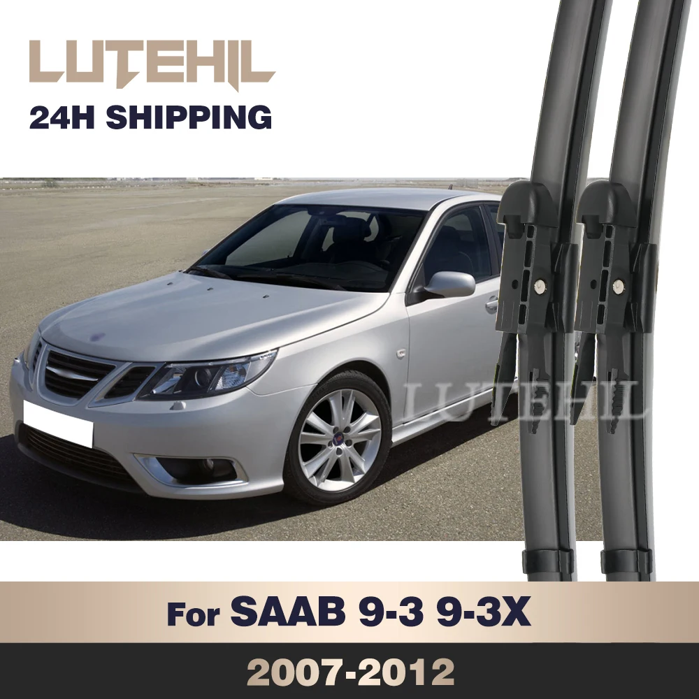 

Стеклоочиститель LUTEHIL для SAAB 9-3 9-3X 2007-2012 2008 2009 2010 2011, передние щетки стеклоочистителя, щетка для лобового стекла 23 "23"